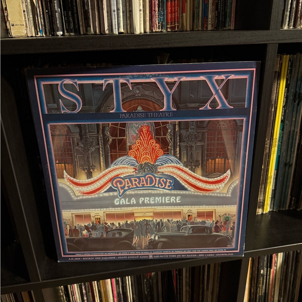 ⏺️ 3/$25 STYX Paradise Theatre Vinyl Record